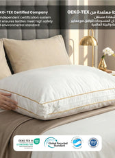 Elysian Adjustable Memory Foam Pillow – Dual Height 45x70cm