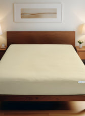 Super Soft Single Fitted sheet 90x200+20 CM Beige with Deep Pockets - Cotton Home