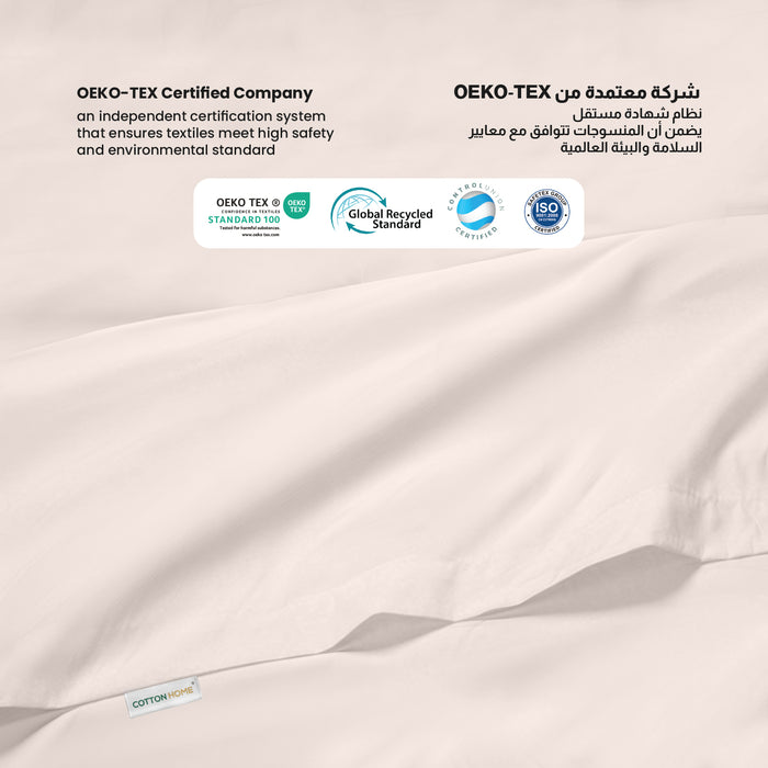Flat Sheet Soft Single 160x220cm-Ivory