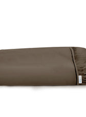 Super Soft Twin Size Fitted Sheet 180x200+30 CM Khaki with Deep Pockets - Cotton Home