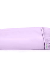 Super Soft Fitted Sheet 90x200+20 CM Light Purple with Deep Pockets - Cotton Home