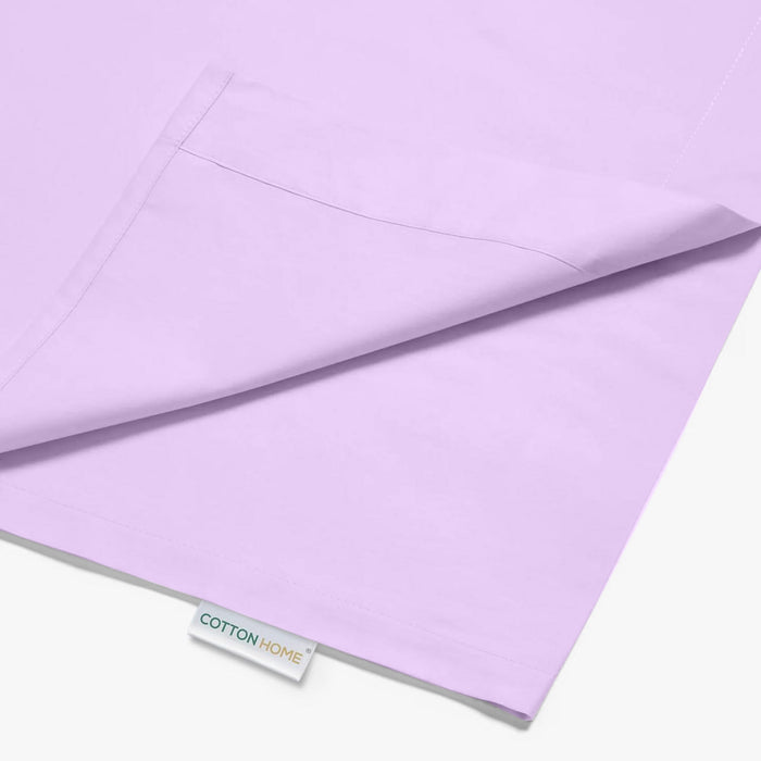 Flat Sheet Super Soft King 220x240cm-Lt Purple