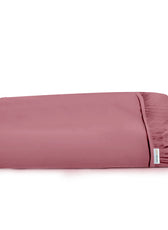 Super Soft Twin Size Fitted sheet 160x200+30 CM Mauve with Deep Pockets - Cotton Home