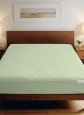 Super Soft Single Fitted sheet 90x200+20 CM Mint Green with Deep Pockets - Cotton Home