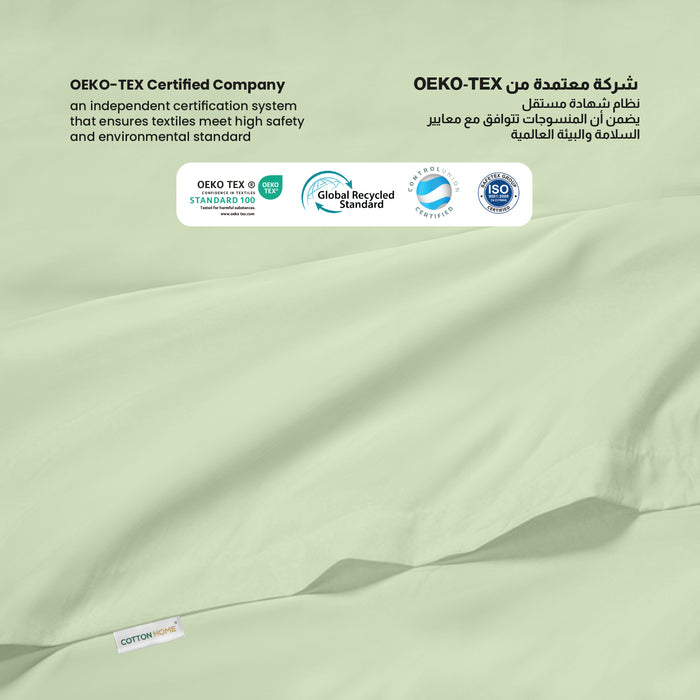 Flat Sheet Super Soft King 220x240cm-Mint Green