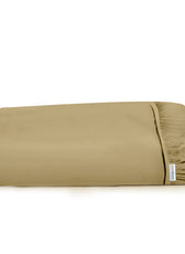 Super Soft Twin Size Fitted sheet 160x200+30 CM Mustard with Deep Pockets - Cotton Home