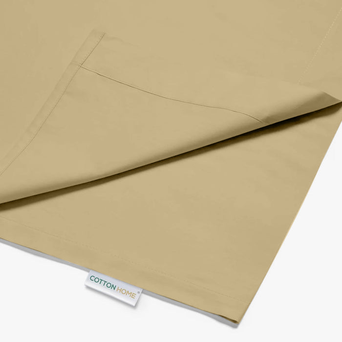 Flat Sheet Super Soft King 220x240cm-Mustard