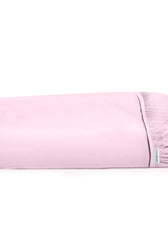 Super Soft Single Fitted Sheet 90x200+20 CM Pink with Deep Pockets - Cotton Home