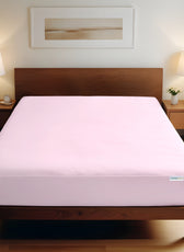 Super Soft Single Fitted Sheet 90x200+20 CM Pink with Deep Pockets - Cotton Home