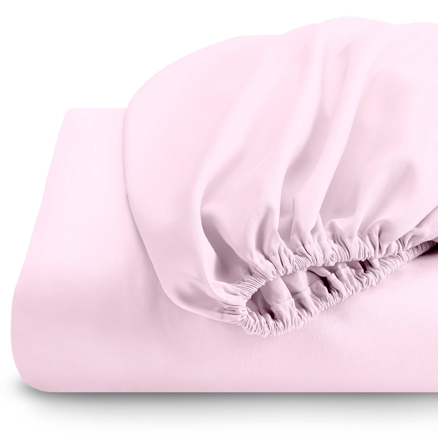 Super Soft fitted sheet 90x200+20 CM - Pink