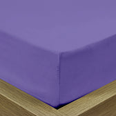 Super Soft Fitted sheet 200x200+30cm - Purple