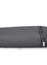 Super Soft Queen Size Fitted Sheet 180x200+30 CM Ash Grey with Deep Pockets - Cotton Home