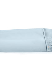 Super Soft Single Fitted Sheet 90x200+20 CM Sky Blue with Deep Pockets - Cotton Home