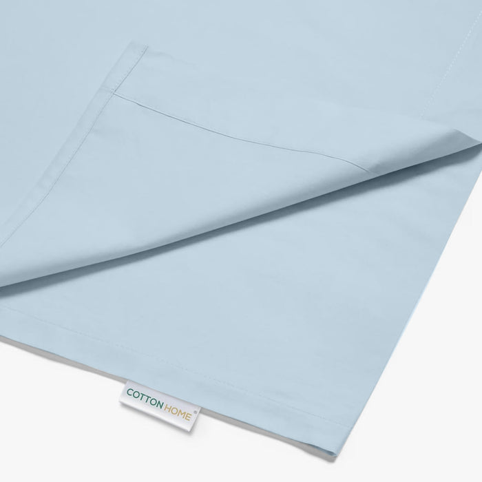 Flat Sheet Super Soft King 220x240cm-Sky Blue