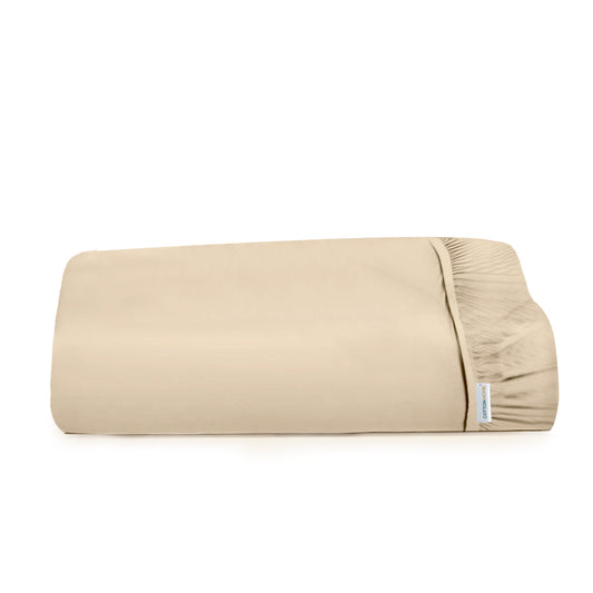 Rest Super soft Fitted sheet 200 X 200 + 20 CM-Stone