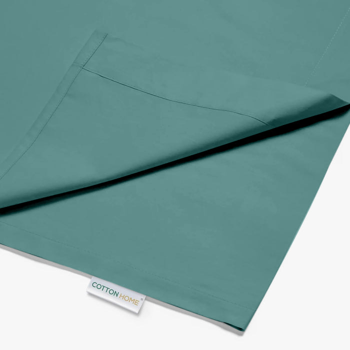 Flat Sheet Soft Single 160x220cm-Teal