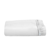 Premium Quality Super Soft White Fitted sheet 120x200+25 cm with Deep Pockets