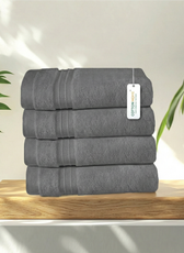 Cotton Face Towel 30x30 CM 4 Piece Set-Soft Feel, Quick Dry, Highly Absorbent Durable Towels