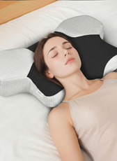 Cervical Memory Foam Contour Pillow with Ergonomic Support 60x45x40cm