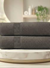 Cotton Bath Towel 70x140 CM 2 Piece Set-Soft Feel, Quick Dry, Highly Absorbent Durable Towels