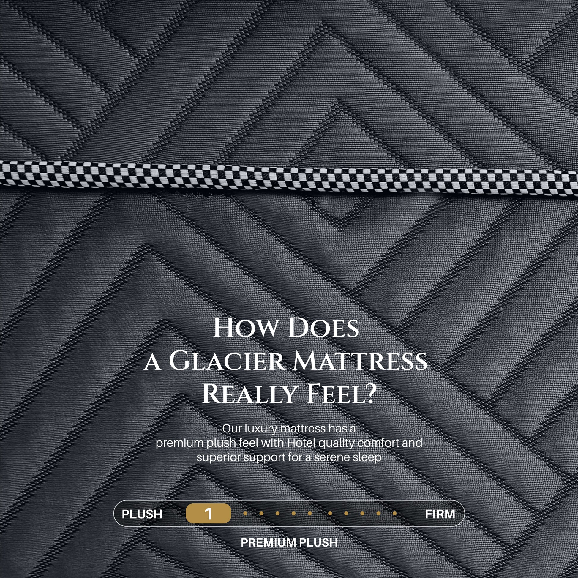 Cotton Home Glacier Memory Foam Pocket Spring Mattress King