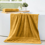 Premium Gold 600gsm High Quality Cotton Bath Towel 70x140cm 1 Piece