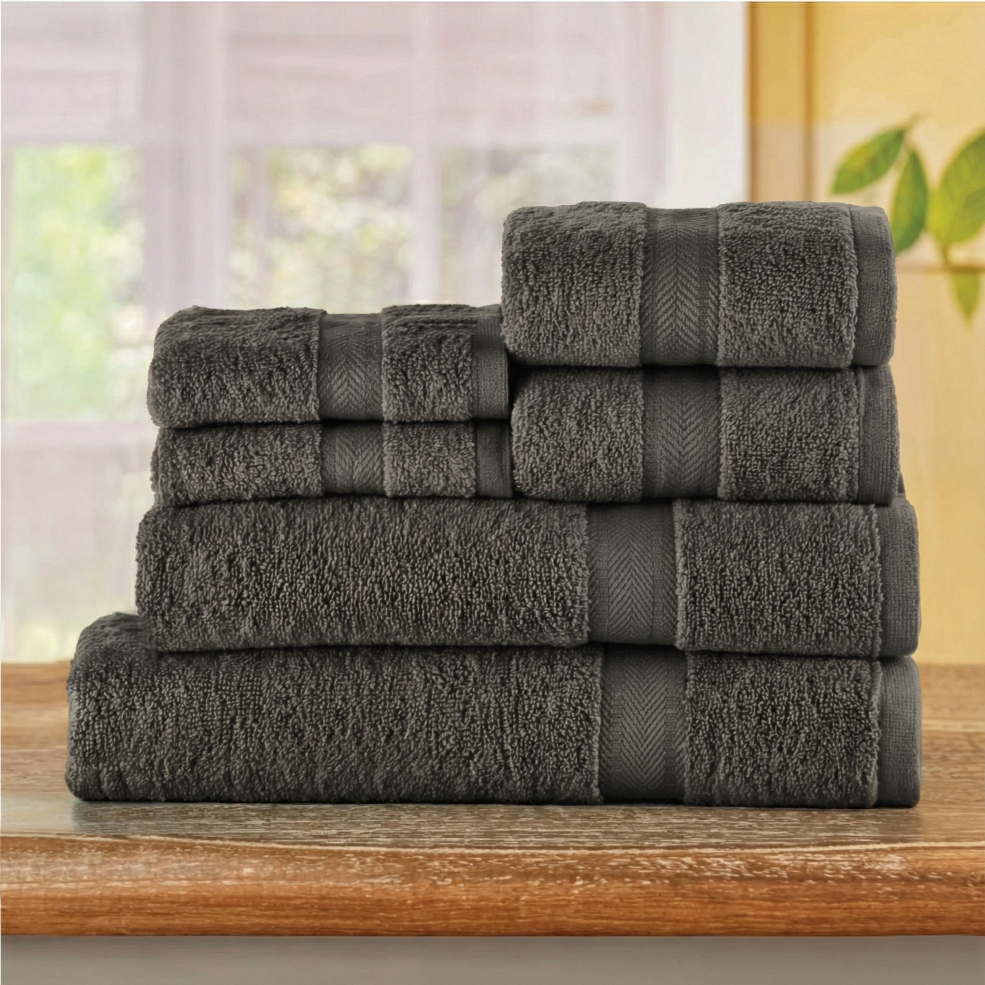 Cotton Towels 6 Piece Set-Soft Feel, Quick Dry, Highly Absorbent Durable Towels (Copy)
