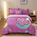 Hello Kitty Kids Bedding Set – 5 Piece Comforter Set