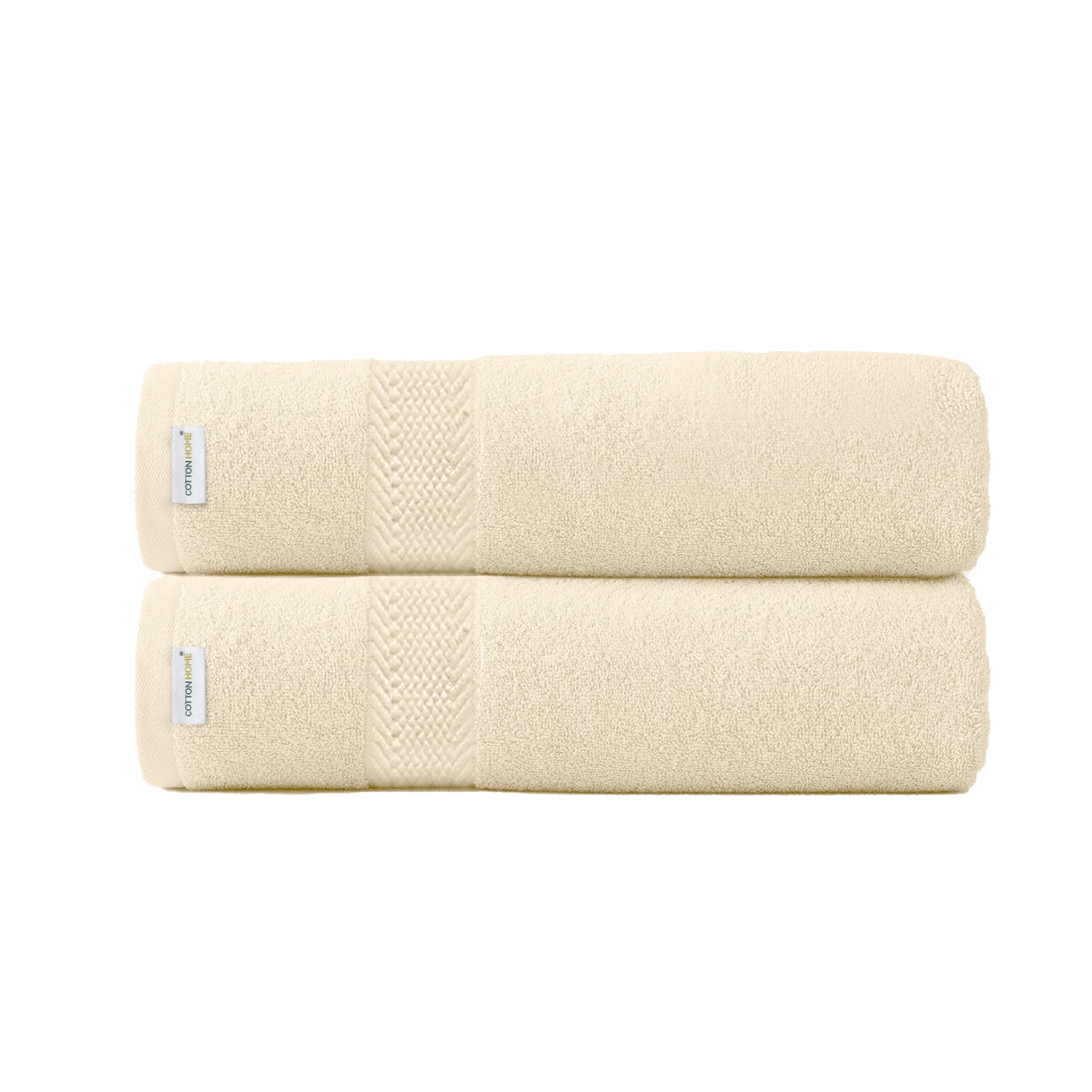 Cotton Bath Sheet 100x150 CM 2 Piece Set-Soft Feel, Quick Dry, Highly Absorbent Durable Towels