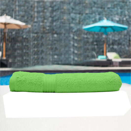 Premium Green 600gsm High Quality Cotton Bath Towel 70x140cm 1 Piece