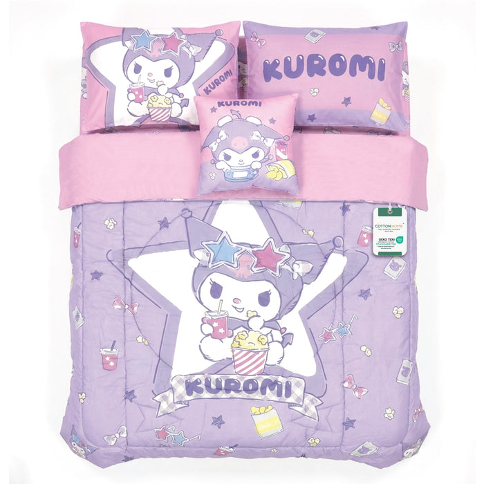 Kuromi Kids Bedding Set – 5 Piece Comforter Set