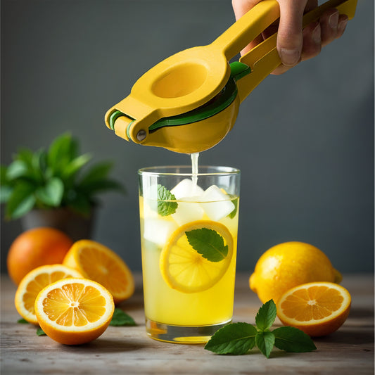 Lemon Lime Hand Juicer – Easy Squeeze for Maximum Juice Extraction