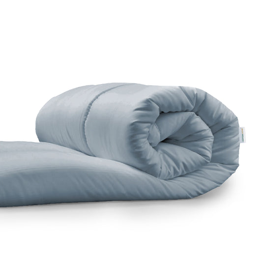 Premium Metallic Blue All Season High quality Super Soft Comforter 1 Piece