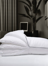Triton Premium Cotton Three-in-One Adjustable Layer Cotton Pillow with Down Alternative filling 50x75 cm - Cotton Home