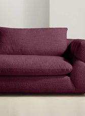 Italian Pearl Design 2-Seater Sofa – Elegant Pearl Fabric Upholstery, Premium Comfort & Style - Cotton Home