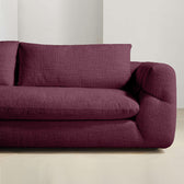 Italian Pearl Design 2-Seater Sofa – Elegant Pearl Fabric Upholstery, Premium Comfort & Style