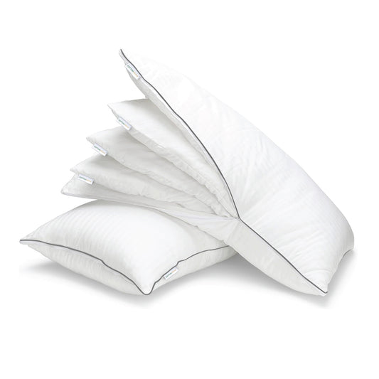 Triton Premium Cotton Three-in-One Adjustable Layer Cotton Pillow with Down Alternative filling 50x75 cm