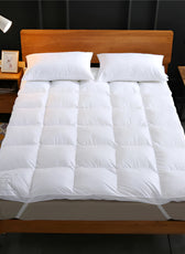 Mattress Topper Extra Thick 10cm White - Cotton Home