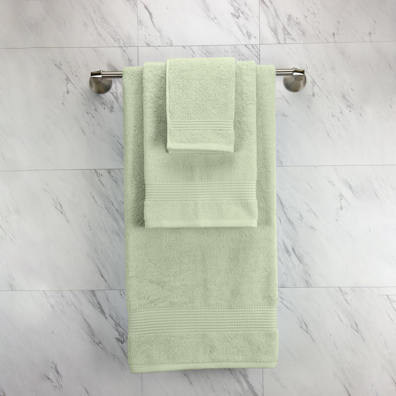 Cotton Home Ultimate Towel Collection - 8 Piece Bundle Mint