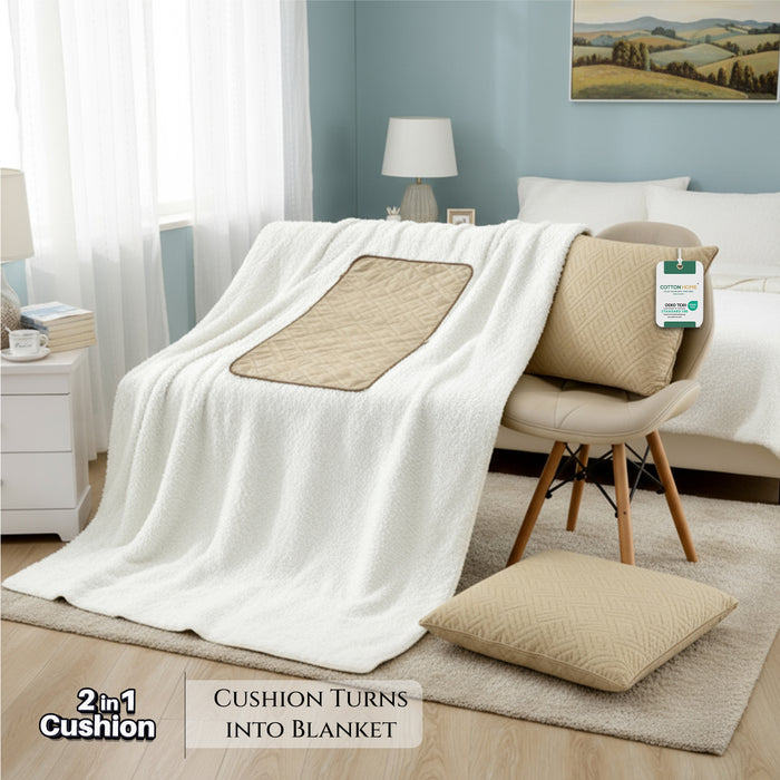 National Day Mega Comfort Combo – Mattress, Pillows Set Blanket Bundle 11