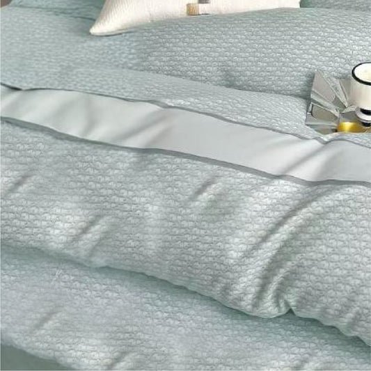 Aqua Duvet Cover King Size 6pcs set 220x240cm