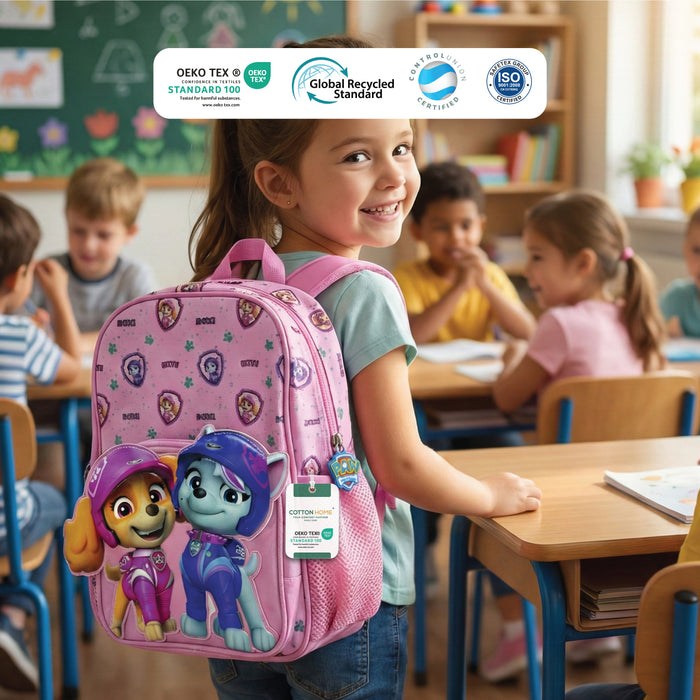 Paw Patrol Printed Kids School Bag – Pink