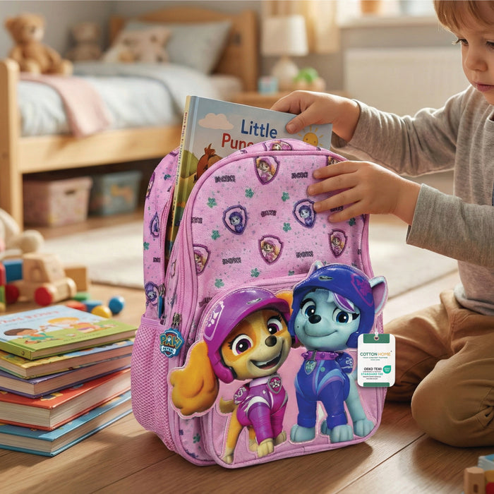 Paw Patrol Printed Kids School Bag – Pink