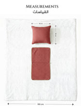 Dormella 2-in-1 Blanket with Cushion by Cotton Home