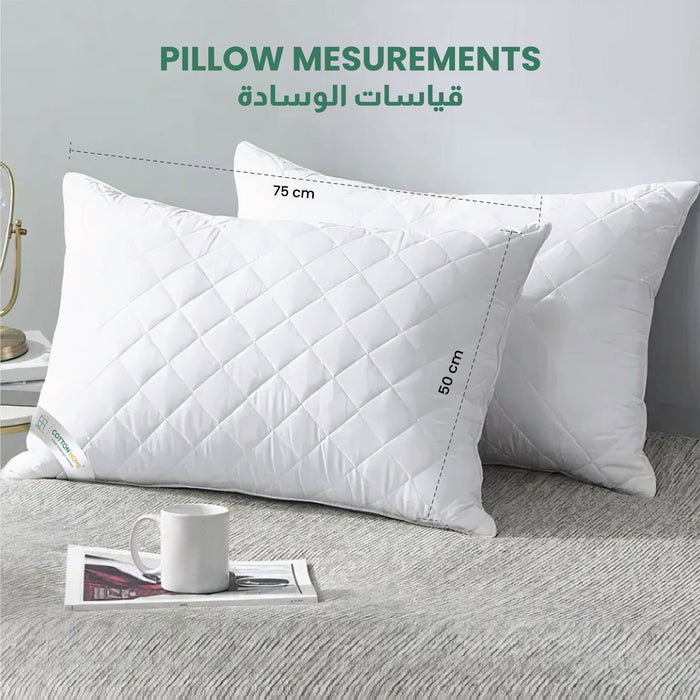 New Year Deals at Cotton Home: Exclusive Offer on Four Season Quilted Pillow Set