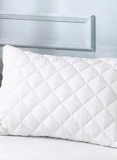 Four Seasons Quilted Pillow Bed Pillows for Sleeping Hotel Pillow White 50x75 cm Pack of 1 - Cotton Home