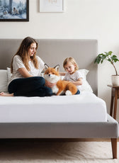 PU Laminated Waterproof Mattress Protector 160x200+35cm with Deep Pocket