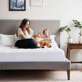 PU Laminated Waterproof Mattress Protector 160x200+35cm with Deep Pocket
