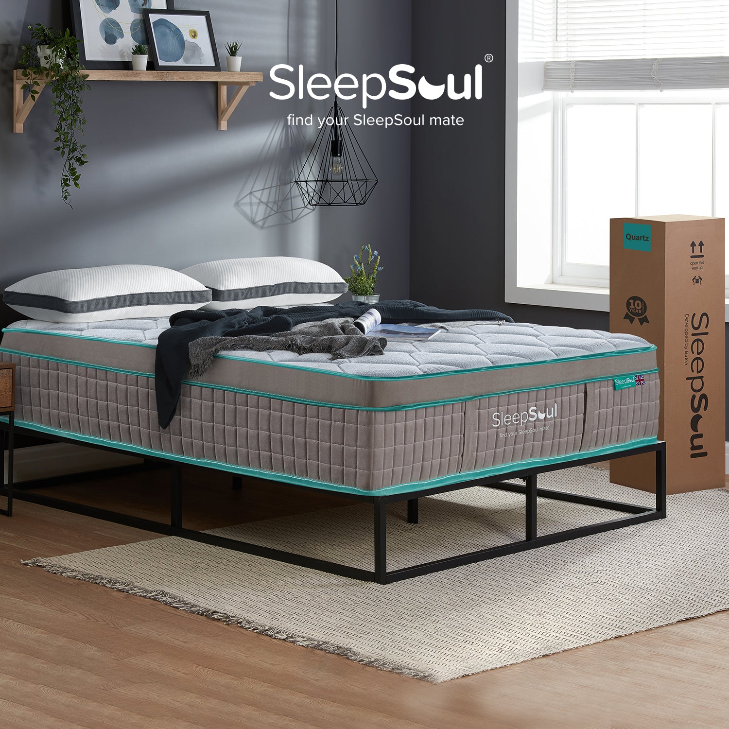 SleepSoul Quartz 1500 Pocket Sprung Mattress