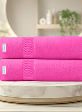 Cotton Bath Towel Pack of 2 Soft Feel, Quick Dry, Highly Absorbent Durable Towels - Cotton Home